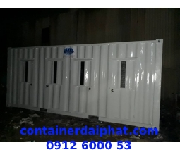 Container toilet 20 feet 4 phòng wc